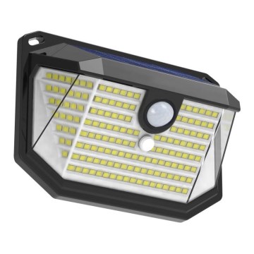LED Kinkiet solarny z czujnikiem LED/4W/5,5V IP65 1200 mAh