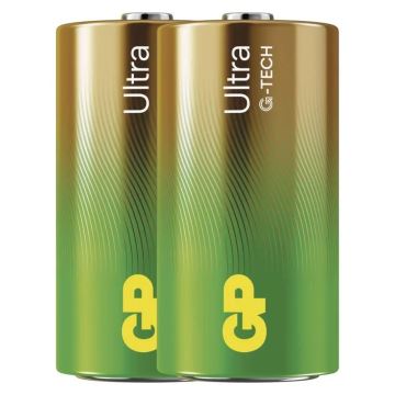 2 szt. Bateria alkaliczna C GP ULTRA 1,5V