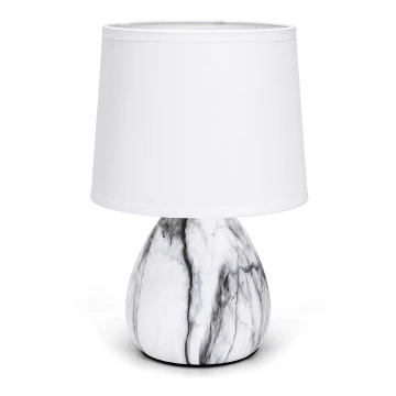 Aigostar - Lampa stołowa 1xE14/40W/230V biała