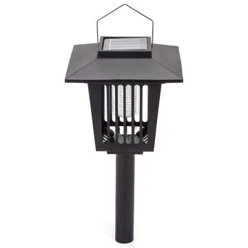 Aigostar - LED Lampa solarna z pułapką na owady LED/0,03W/1,2V 55,2cm czarna 6500K IP44