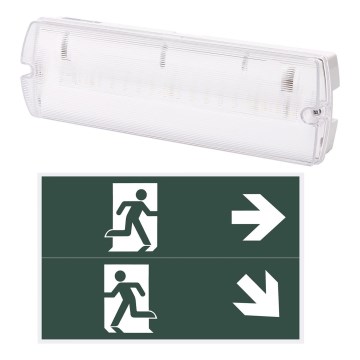 Aigostar - LED Oprawa awaryjna EMERGENCY LED/4W/230V IP65 6500K 600 mAh