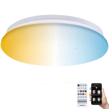 Aigostar - LED Plafon łazienkowy LED/18W/230V 3000-65000K IP44 + Pilot zdalnego sterowania