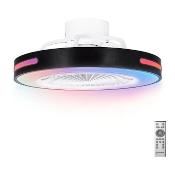 Aigostar - LED RGB Ściemnialny wentylator sufitowy LED/40W/230V 2700-6500K + pilot zdalnego sterowania
