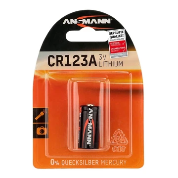Ansmann 04006 - CR123A - Bateria litowa 3V