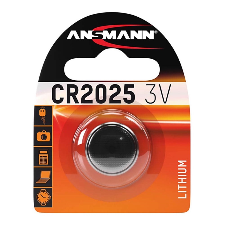 Ansmann 04673 - CR 2025 - Litowa bateria guzikowa 3V