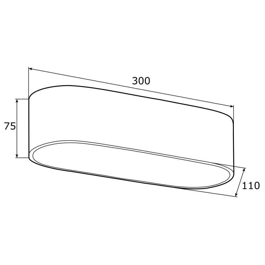 Argon 0908 - Lampa sufitowa TONI 2xE27/15W/230V złota