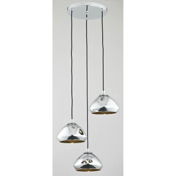 Argon 1339 - Lampa wisząca HAITI 3xE27/60W/230V