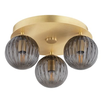 Argon 6308 - Lampa sufitowa PALOMA 3xE14/7W/230V złoty/czarne