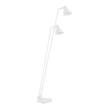 Argon 7076 - Lampa podłogowa AVALONE 2xE27/15W/230V biały