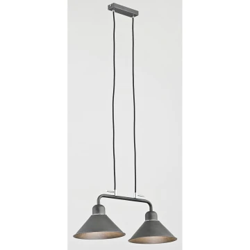 Argon 767 - Lampa wisząca DŻERBA 2xE27/60W/230V