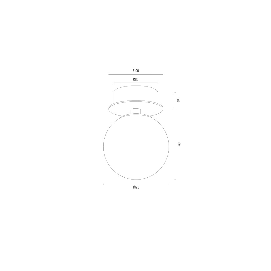 Argon 8504 - Kinkiet PALOMA 1xE14/7W/230V złoty/białe