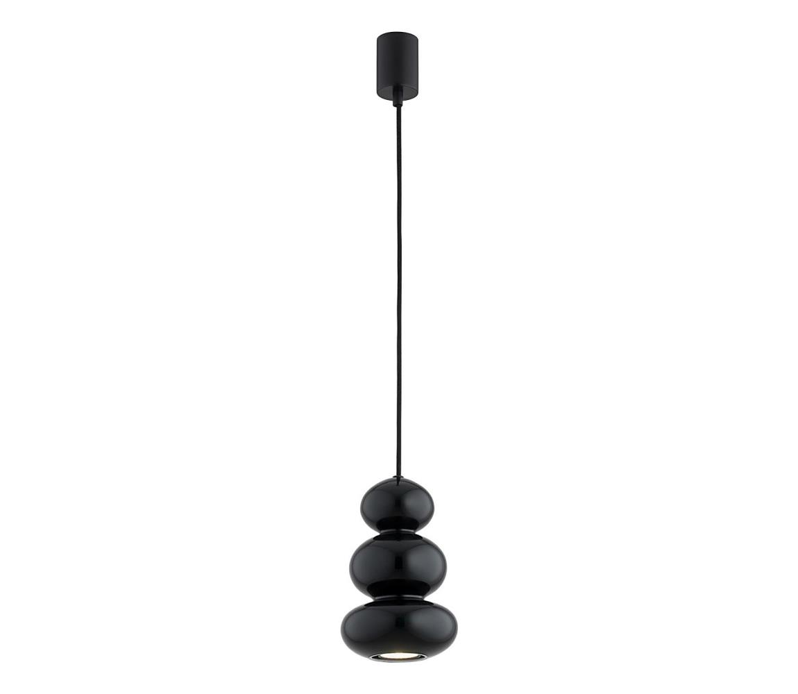 Argon 8827 - Żyrandol na lince ORLANDO 1xGU10/5W/230V czarny