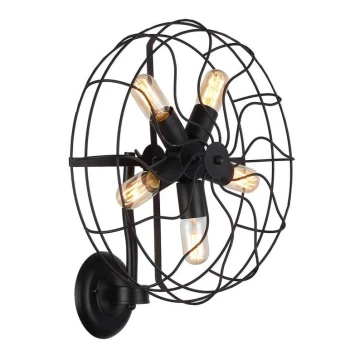 Azzardo AZ1349 - Kinkiet FAN 5xE27/60W/230V