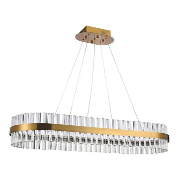 Azzardo AZ5263 - LED Żyrandol na lince FRANCESCA LED/64W/230V 100 cm