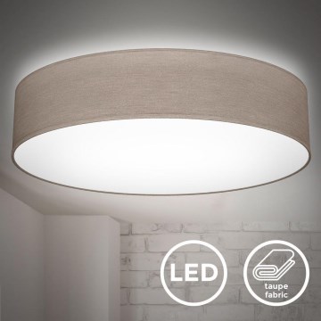 B.K. Licht 1395 - LED Plafon LED/20W/230V taupe