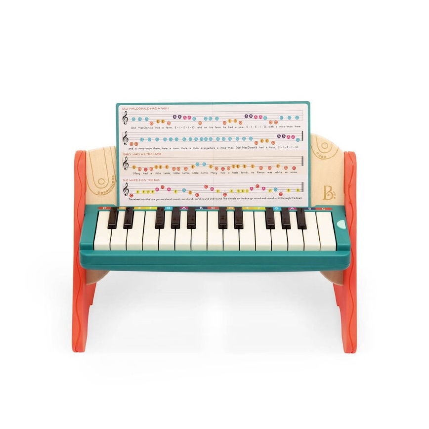 B-Toys - Dziecięcy wooden pianino Mini Maestro