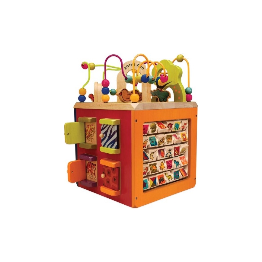 B-Toys - Interaktywna kostka Zoo figowiec