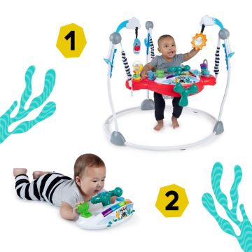 Baby Einstein - Skoczek pogo 2w1 OCEAN EXPLORERS