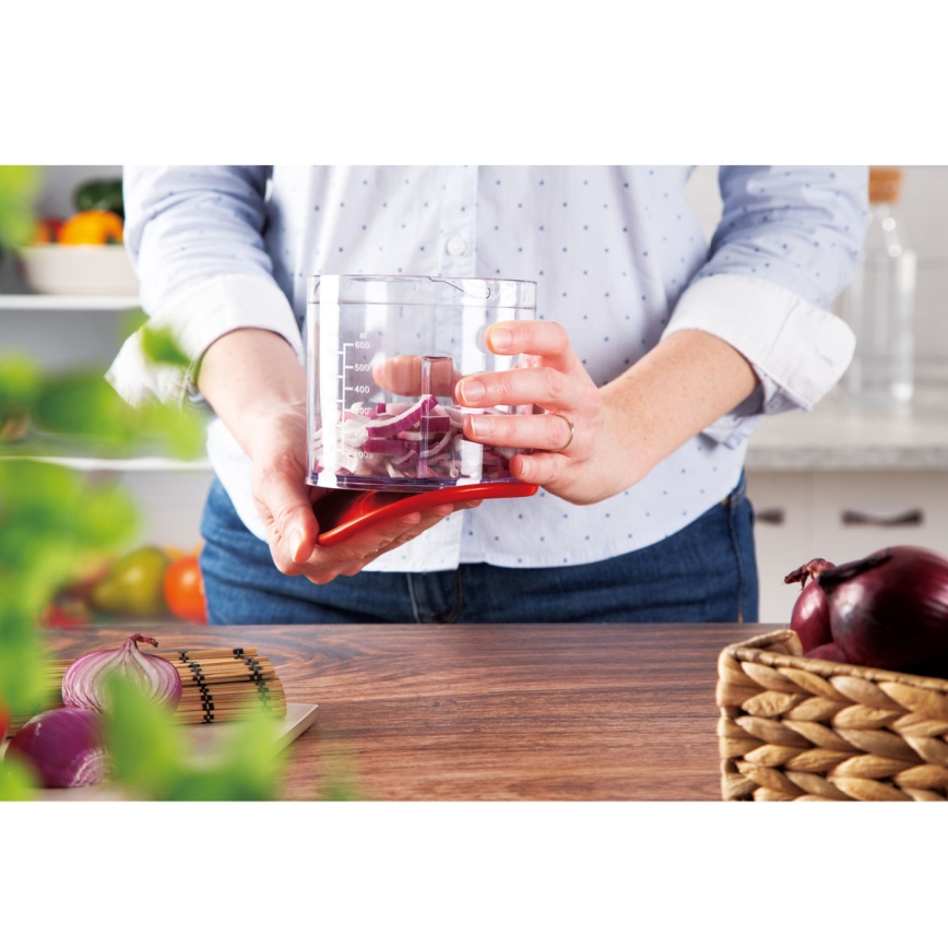 BerlingerHaus - Rozdrabniacz do żywności 300W/230V czerwony