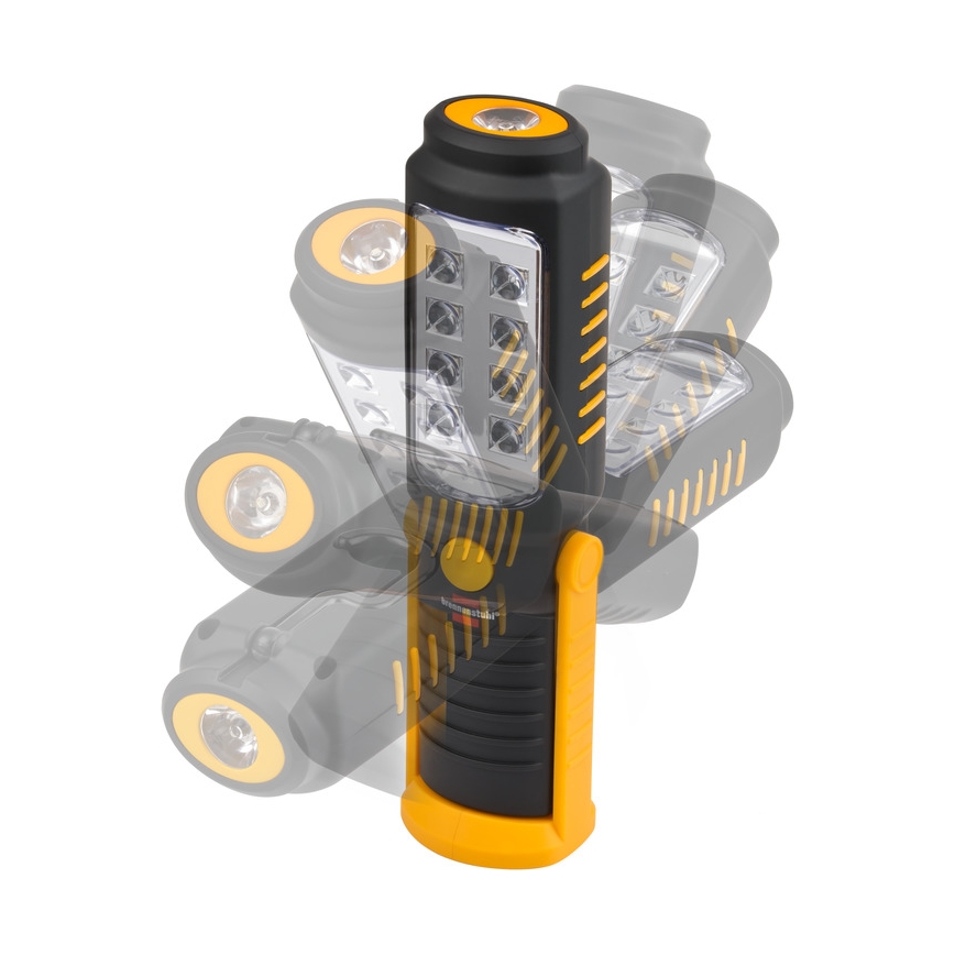 Brennenstuhl - LED Latarka roocza LED/3xAA pomarańczowa