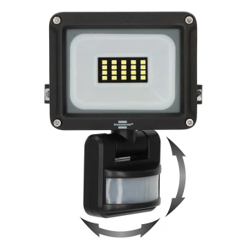 Brennenstuhl - Naświetlacz zewnętrzny LED z czujnikiem LED/10W/230V 6500K IP65