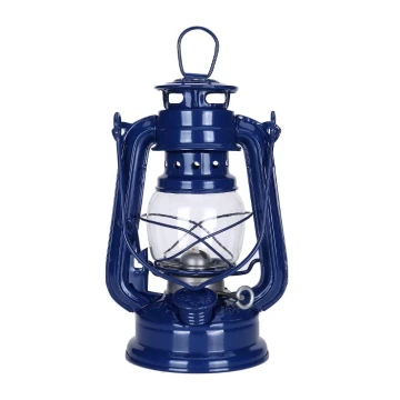 Brilagi - Lampa naftowa LANTERN 19 cm niebieska