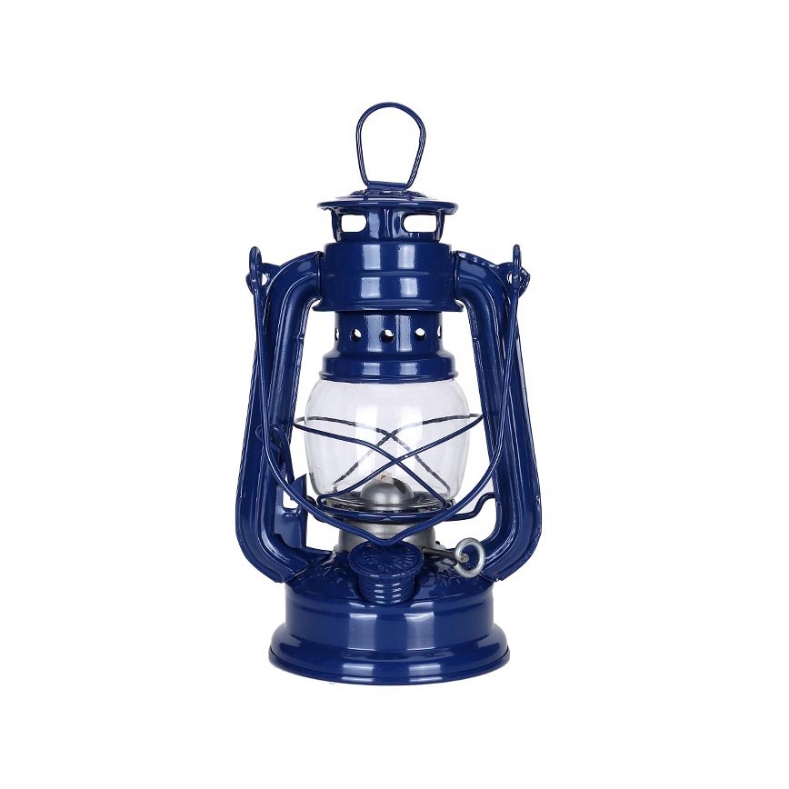 Brilagi - Lampa naftowa LANTERN 19 cm niebieska