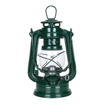 Brilagi - Lampa naftowa LANTERN 19 cm zielona