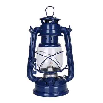 Brilagi - Lampa naftowa LANTERN 24,5 cm niebieska