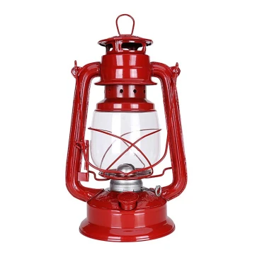 Brilagi - Lampa naftowa LANTERN 28 cm czerwona