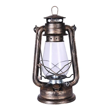 Brilagi - Lampa naftowa LANTERN 31 cm miedź