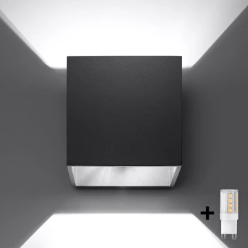 Brilagi -  LED Kinkiet punktowy MURO 1xG9/4W/230V czarny