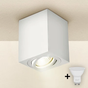 Brilagi - LED Oświetlenie punktowe MIA 1xGU10/30W/230V 100x80 mm białe