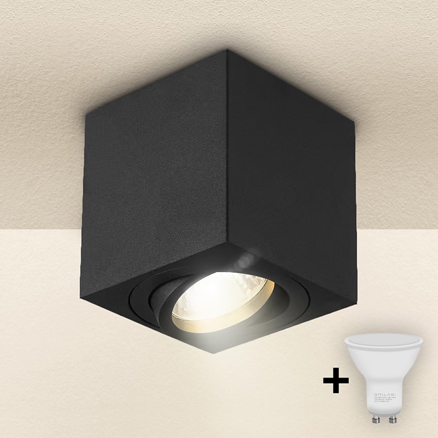 Brilagi - LED Oświetlenie punktowe MIA 1xGU10/30W/230V 84x80 mm czarne