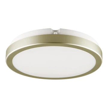 Brilagi - LED Plafon łazienkowy PERA LED/18W/230V śr. 22 cm IP65 złoty