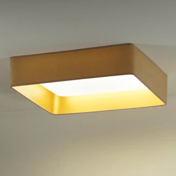 Brilagi - LED Plafon VELVET SQUARE LED/24W/230V beżowe