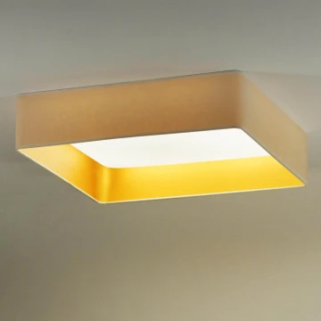 Brilagi - LED Plafon VELVET SQUARE LED/24W/230V kremowy