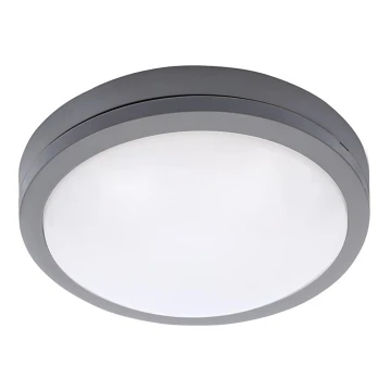 Brilagi - LED Plafon zewnętrzny LED/20W/230V śr. 23 cm IP54 antracyt