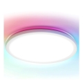 Brilagi - LED RGBW ściemnialna oprawa sufitowa VIBE LED/36W/230V 3000-6500K Ø 40 cm biała + pilot zdalnego sterowania