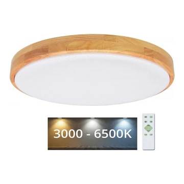 Brilagi - LED Ściemiany plafon PINE LED/60W/230V + pilot