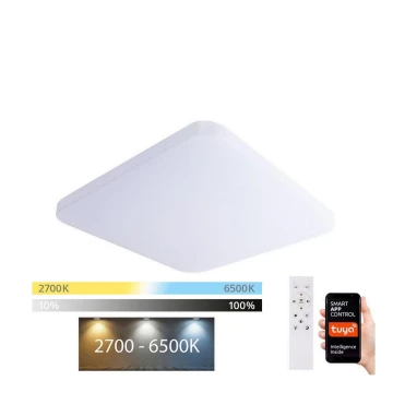 Brilagi - LED Ściemnialny plafon SMART LED/28W/230V 2700-6500K Wi-Fi Tuya + pilot