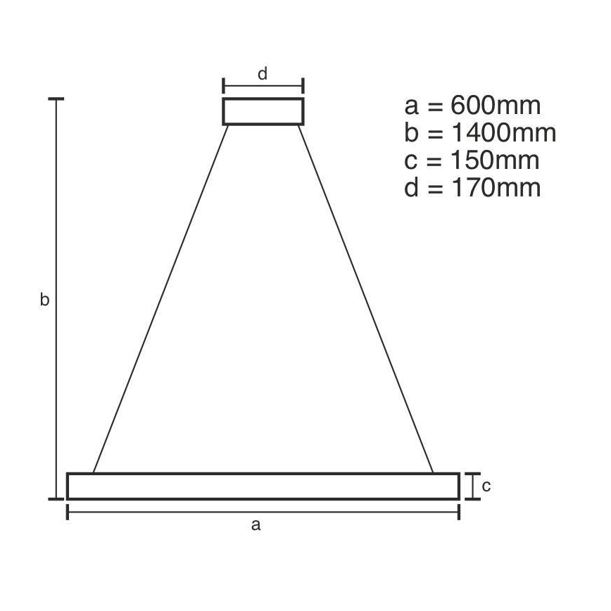 Brilagi - LED Ściemnialny żyrandol kryształowy na lince HALO LED/40W/230V + pilot zdalnego sterowania