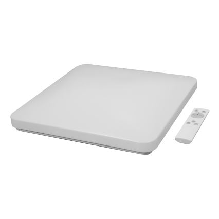 Brilagi - Ściemnialna lampa sufitowa LED VELVET SQUARE LED/24W/230V 43x43 cm 3000/4000/6500K + pilot zdalnego sterowania szara
