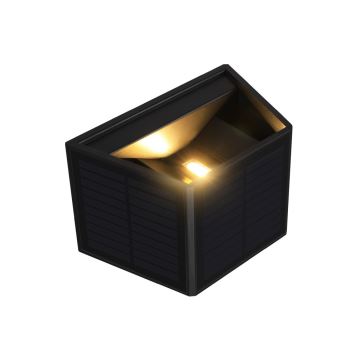 Brilagi - Solarna lampa ścienna LED z czujnikiem SOLAR CUBE LED/2W/3,2V IP54