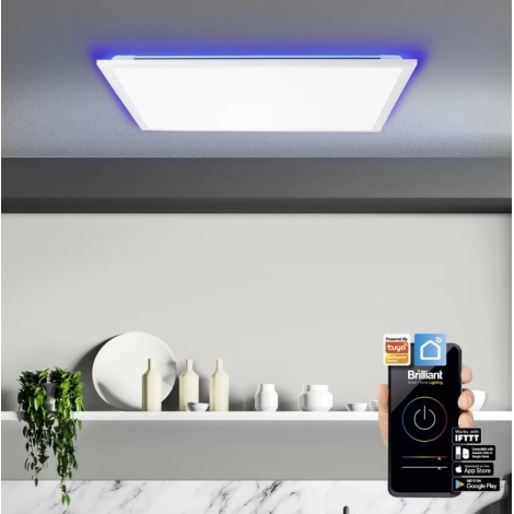 Brilliant - LED RGBW ELLERY LED/37W/230V pilot lampa Ściemnialna + Wi-Fi Tuya