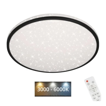 Brilo - LED Plafon ściemnialny STARRY SKY LED/48W/230V 3000-6000K + Pilot zdalnego sterowania