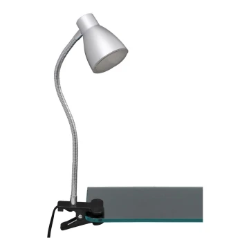 Briloner 2615-014P - LED Lampa z klipsem GRIP LED/2,5W/230V srebrna