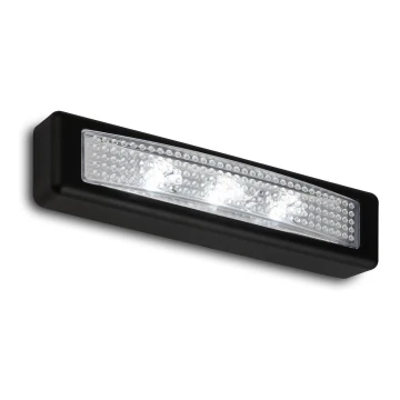 Briloner 2689-035 - LED Dotykowa lampa orientacyjna LERO LED/0,18W/3xAAA czarna