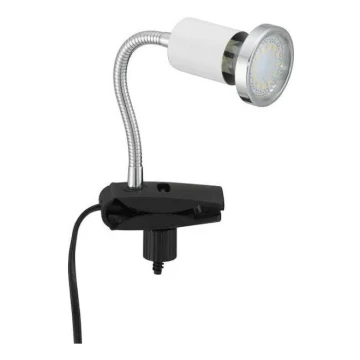 Briloner 2876-016P - LED Lampa z klipsem 1xGU10/3W/230V 3000K