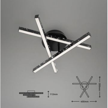 Briloner 3518-035 - LED Żyrandol natynkowy REY 3xLED/5W/230V